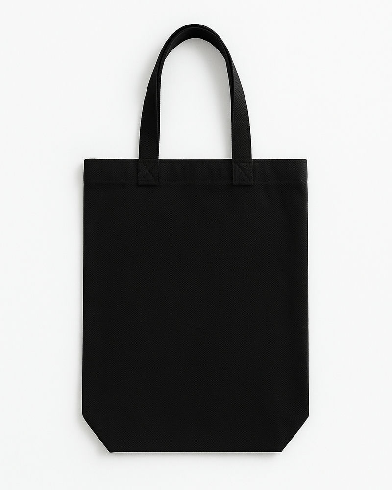Canvas Tote — Black, One Size