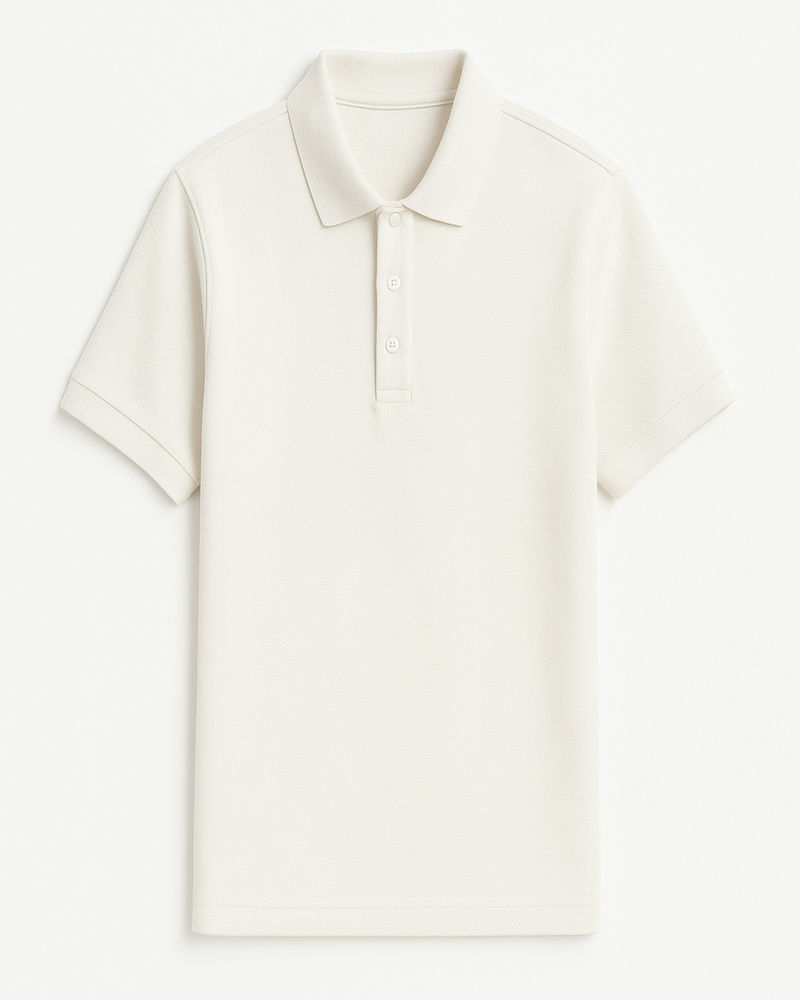 Classic Polo — White, S