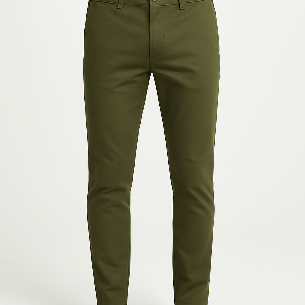 Slim Chino — Olive, 38