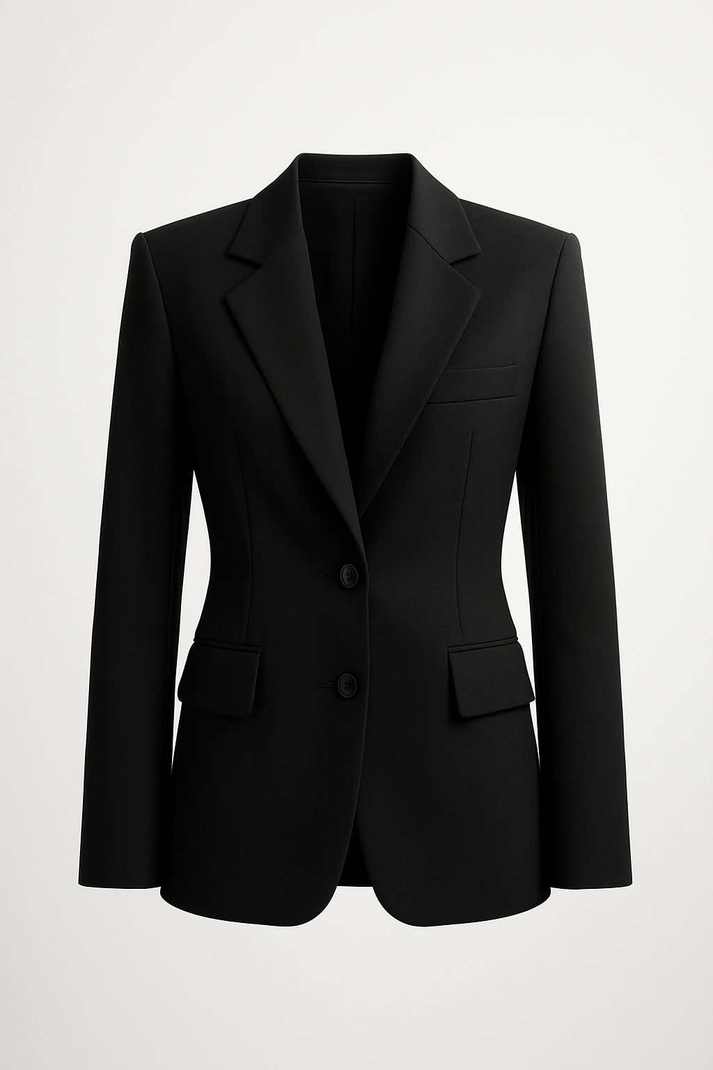 Structured Blazer — Black, 42